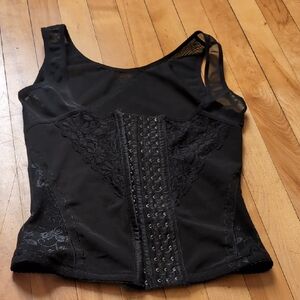 Black Lace Corset